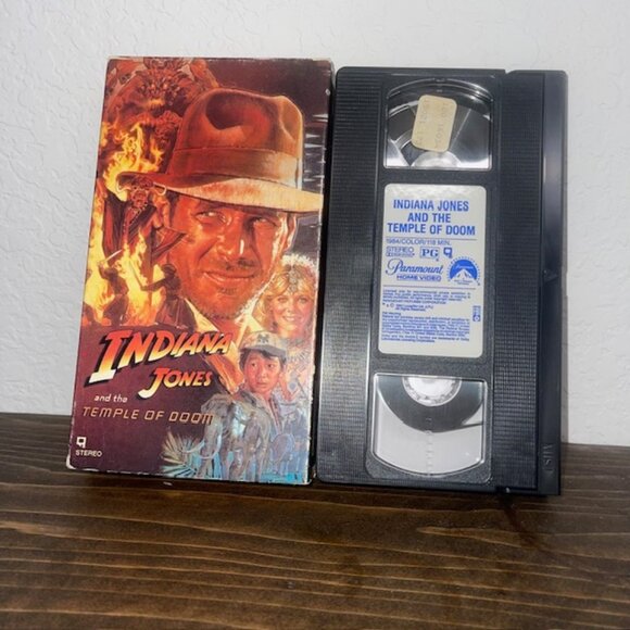 Indiana Jones and the Temple of Doom (VHS, 1989) - Picture 8 of 8